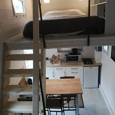 Tiny House Proche De La Sans Draps Ni Serviettes Campo de lujo Plévenon